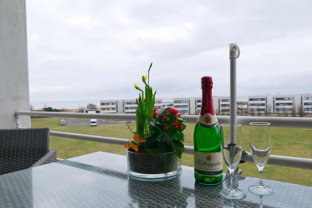 Inselblume 80 - Gemuetliche Ferienwohnung, Blick Auf Die Fehmarnsundbruecke Burgtiefe auf Fehmarn Eksteriør billede